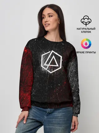 Женский свитшот / Linkin Park Logo | Линкин Парк