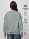 Женский свитшот / May whith dolphin