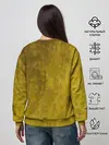 Женский свитшот / Влюблённые поцелуй художник Климт
