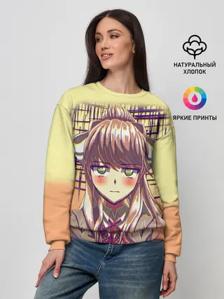 Женский свитшот / Game Doki Doki Literature Club