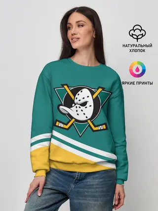 Женский свитшот / Анахайм Дакс, NHL