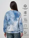 Женский свитшот / Небесные мазки