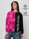Женский свитшот / ИГРА В КАЛЬМАРА / СИМВОЛИКА