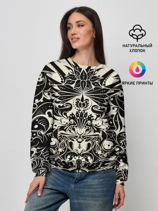 Женский свитшот / Муар