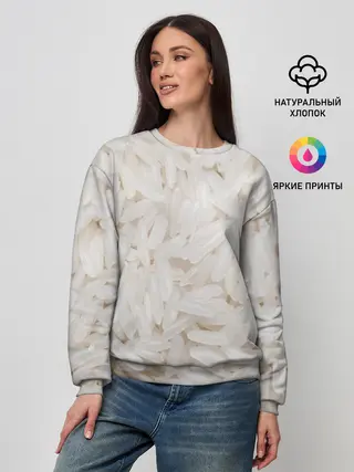 Женский свитшот / Рис/еда