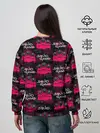 Женский свитшот / ИГРА В КАЛЬМАРА / SQUID GAME / PATTERN