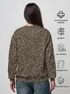 Женский свитшот / Растительный осенний фон
