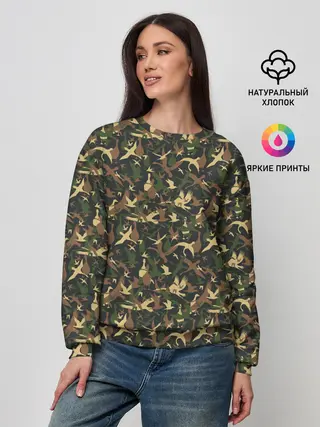 Женский свитшот / Птицы