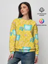 Женский свитшот / Летний песочный пляж