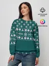 Женский свитшот / Орнамент Ojingeo geim