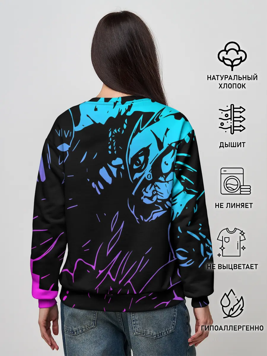 Женский свитшот / Velial Squad neon