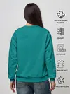 Женский свитшот / Кан Сэ Бёк сжигает визитку