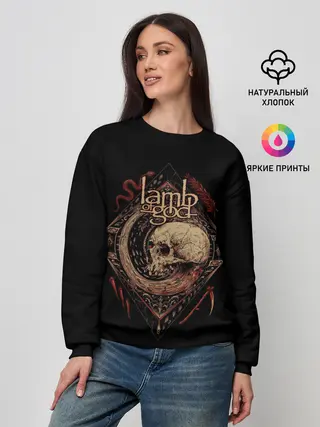 Женский свитшот / LOG Skull