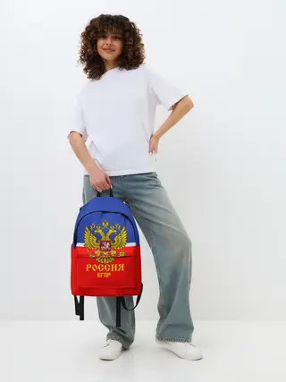 Рюкзак джинсовый / Хоккеист Егор