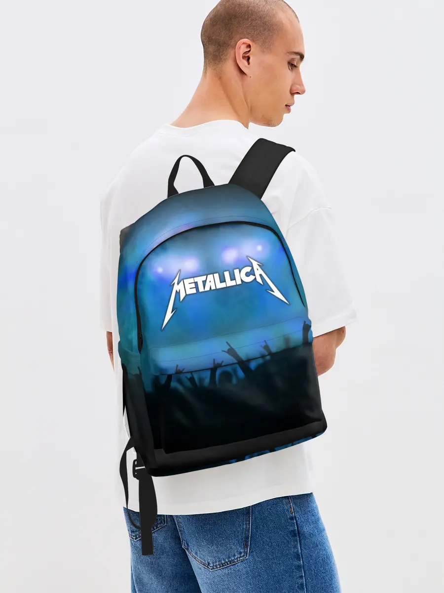 Рюкзак джинсовый / Metallica