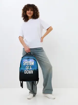 Рюкзак джинсовый / System of a Down