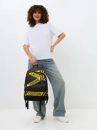 Рюкзак джинсовый / Caution Style