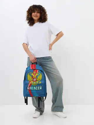 Рюкзак джинсовый / Герб Алексей