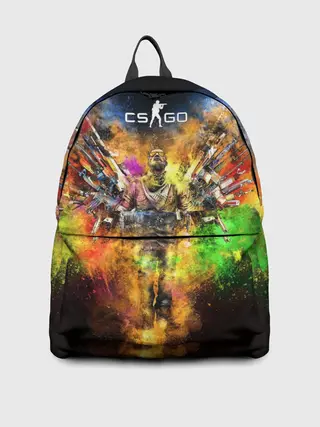 Рюкзак джинсовый / CS GO