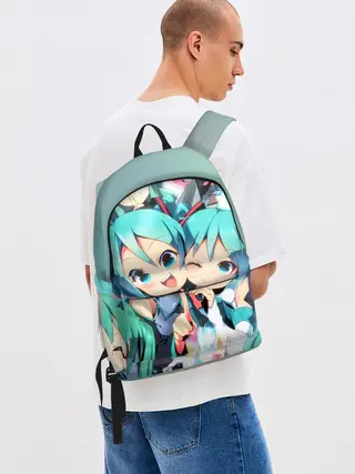 Рюкзак джинсовый / Vocaloid