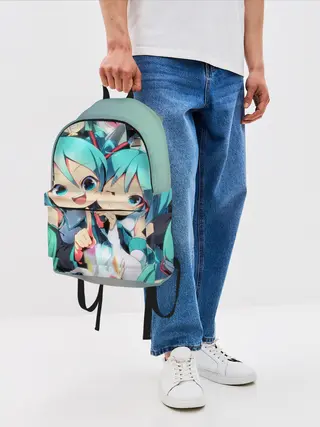 Рюкзак джинсовый / Vocaloid