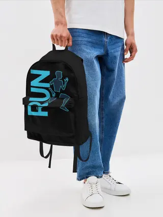 Рюкзак джинсовый / RUN