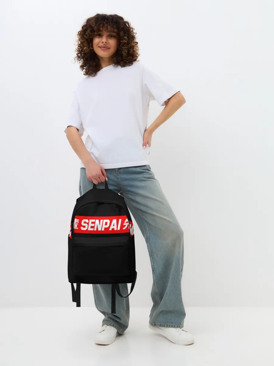 Рюкзак джинсовый / СЕМПАЙ - SENPAI