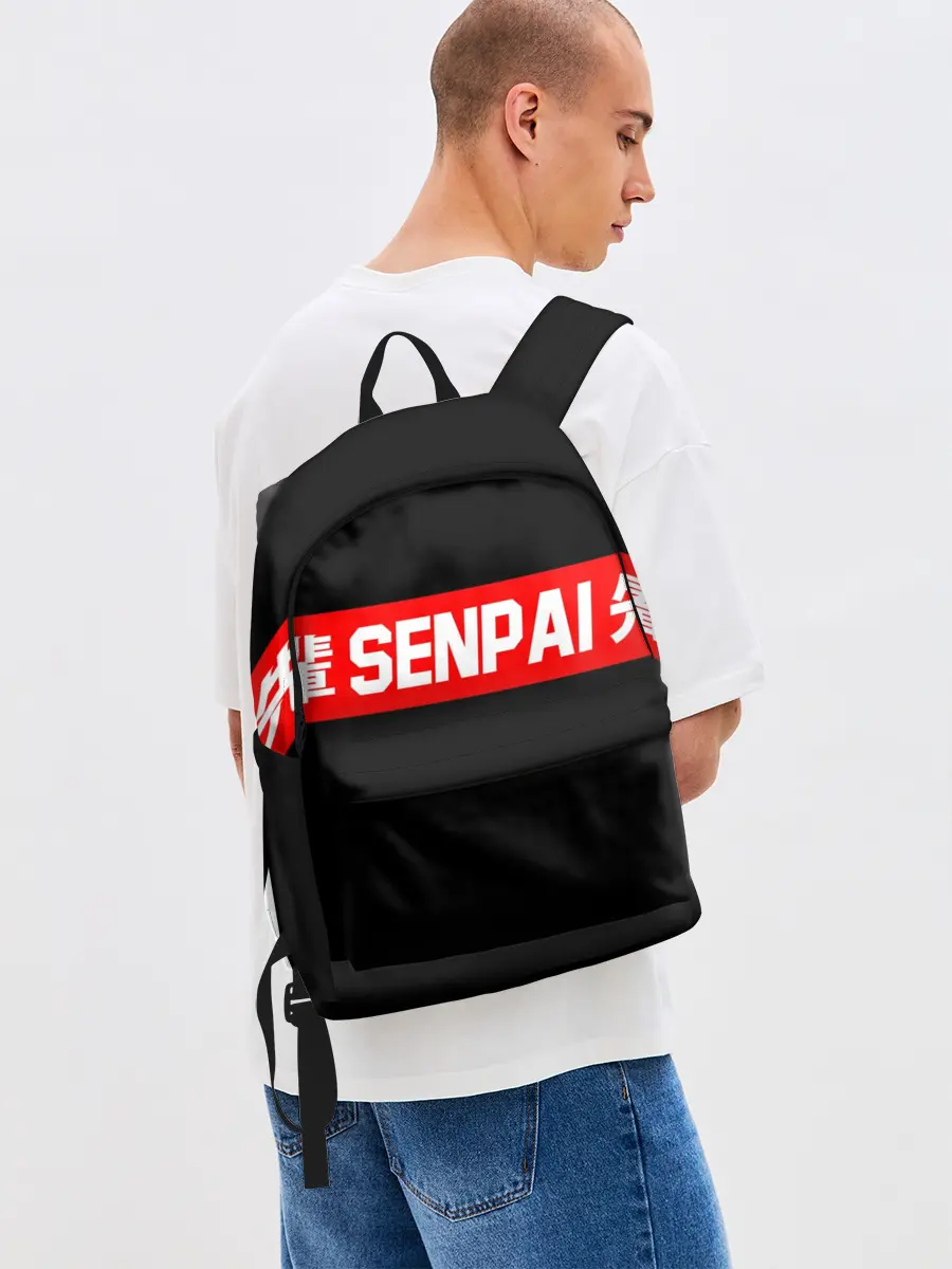 Рюкзак джинсовый / СЕМПАЙ - SENPAI