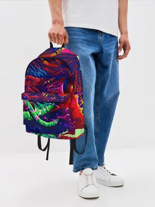Рюкзак джинсовый / Hyper beast