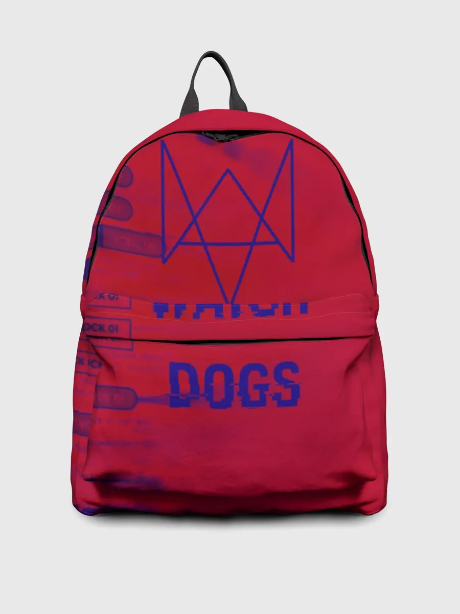 Рюкзак джинсовый / Watch Dogs hacker collection