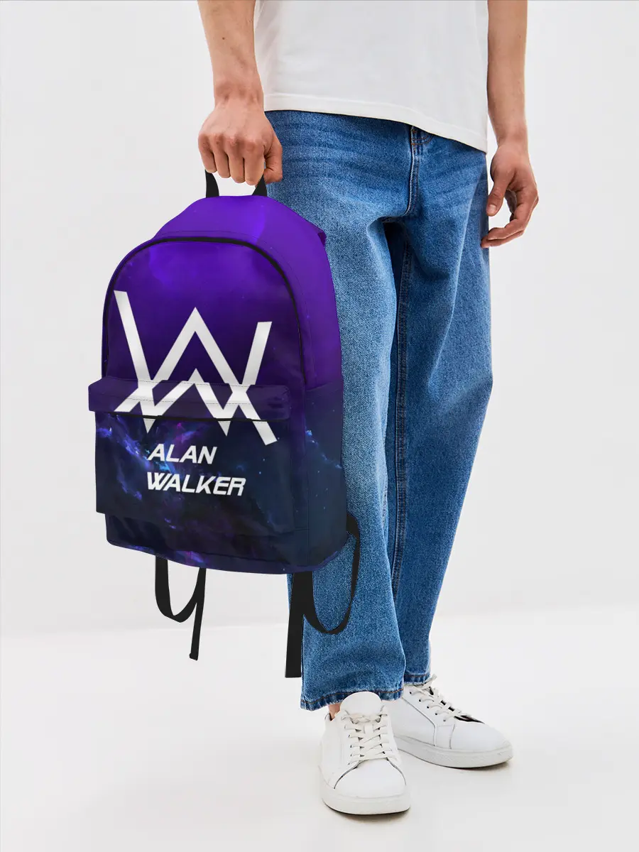 Рюкзак джинсовый / Alan Walker SPACE COLLECTION