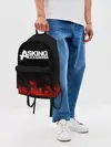 Рюкзак джинсовый / Asking Alexandria