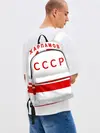 Рюкзак джинсовый / Валерий Харламов 17 White