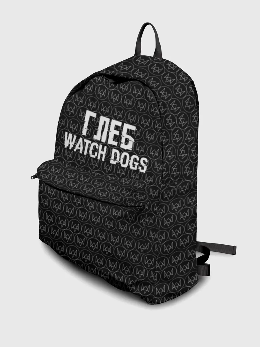 Рюкзак джинсовый / Глеб Watch Dogs