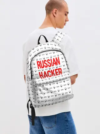 Рюкзак джинсовый / Russian Hacker