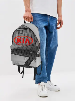 Рюкзак джинсовый / KIA metalic 2018