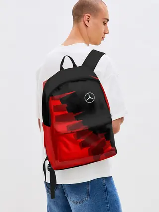 Рюкзак джинсовый / MERCEDES BENZ SPORT