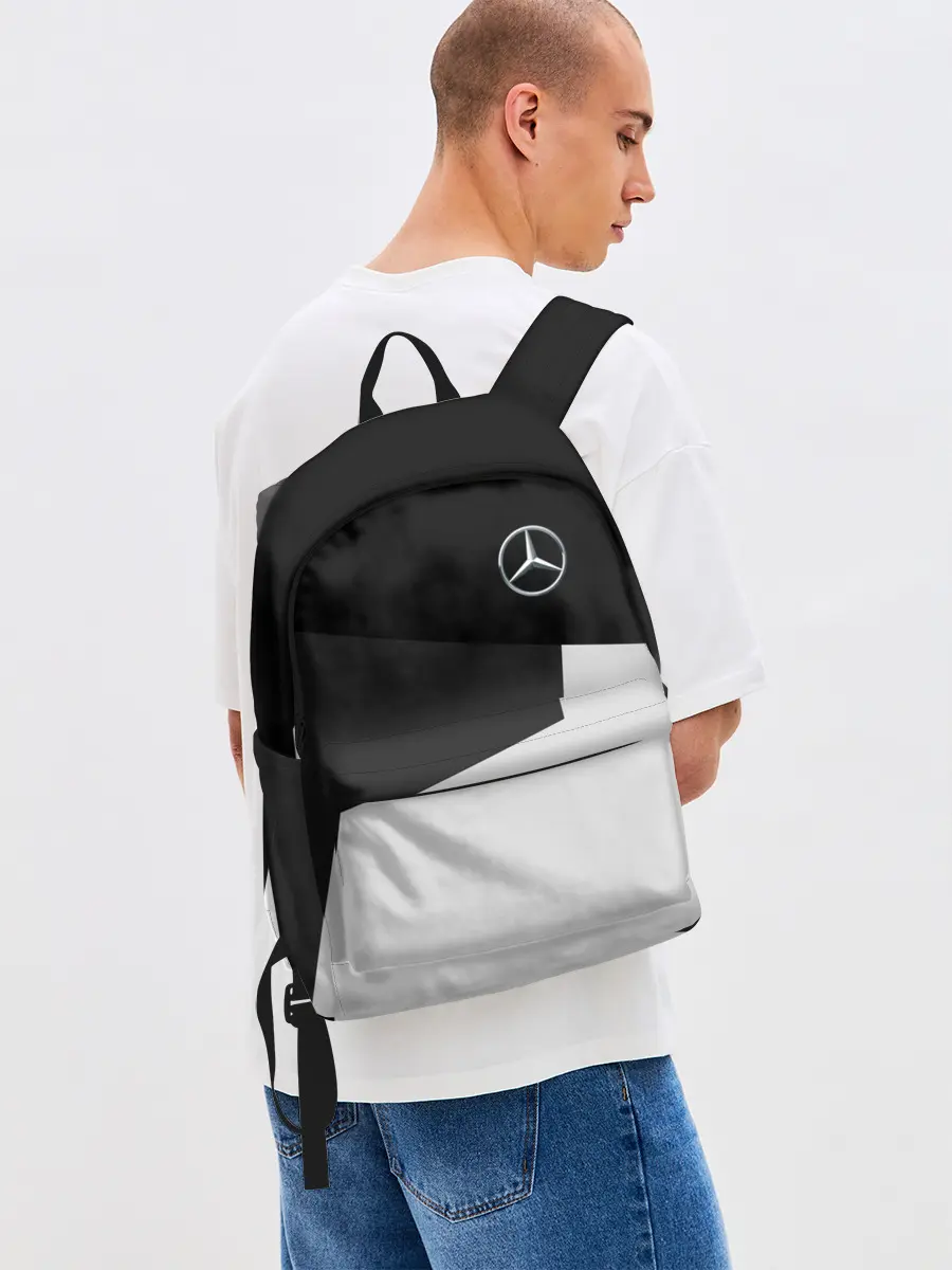 Рюкзак джинсовый / MERCEDES BENZ SPORT