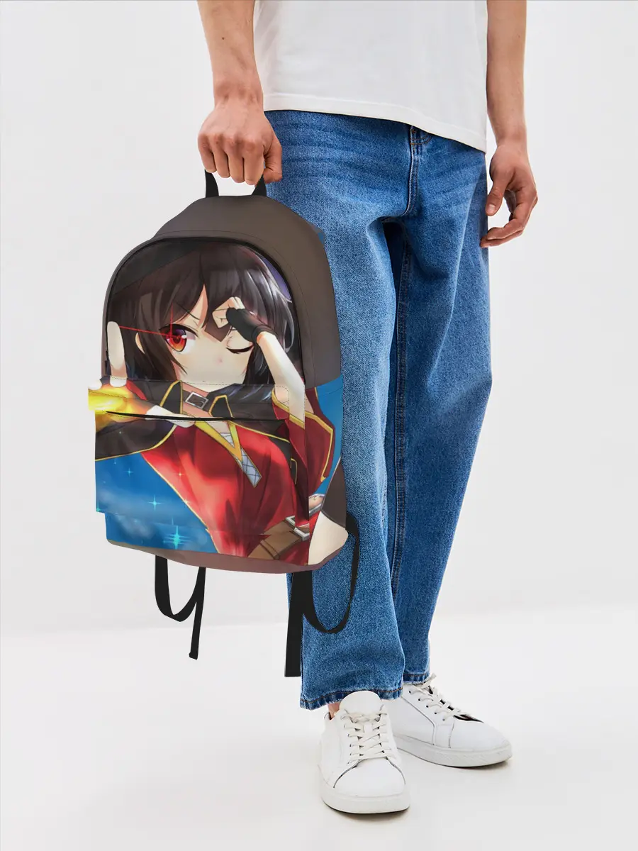 Рюкзак джинсовый / Megumin луч из руки