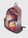 Рюкзак джинсовый / Konosuba в шляпе