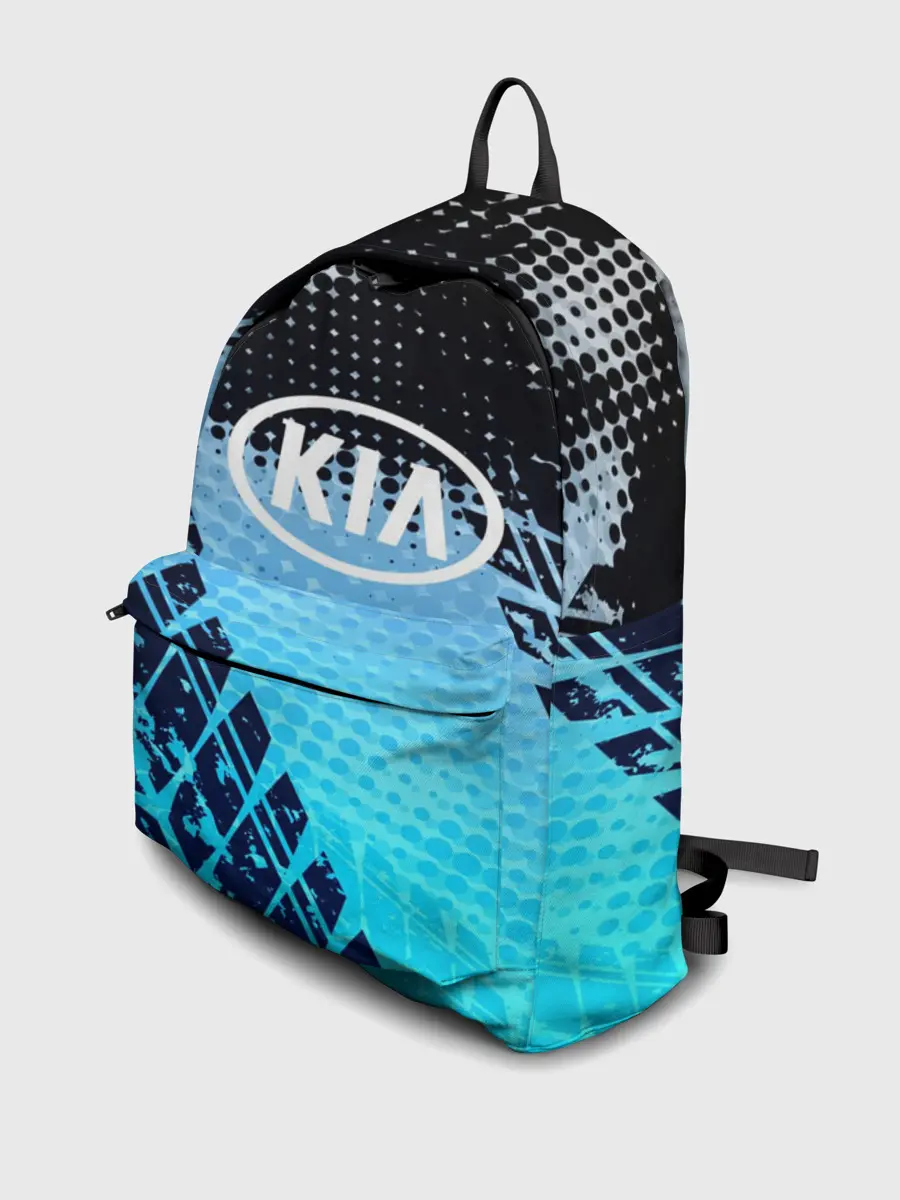 Рюкзак джинсовый / KIA sport auto motors