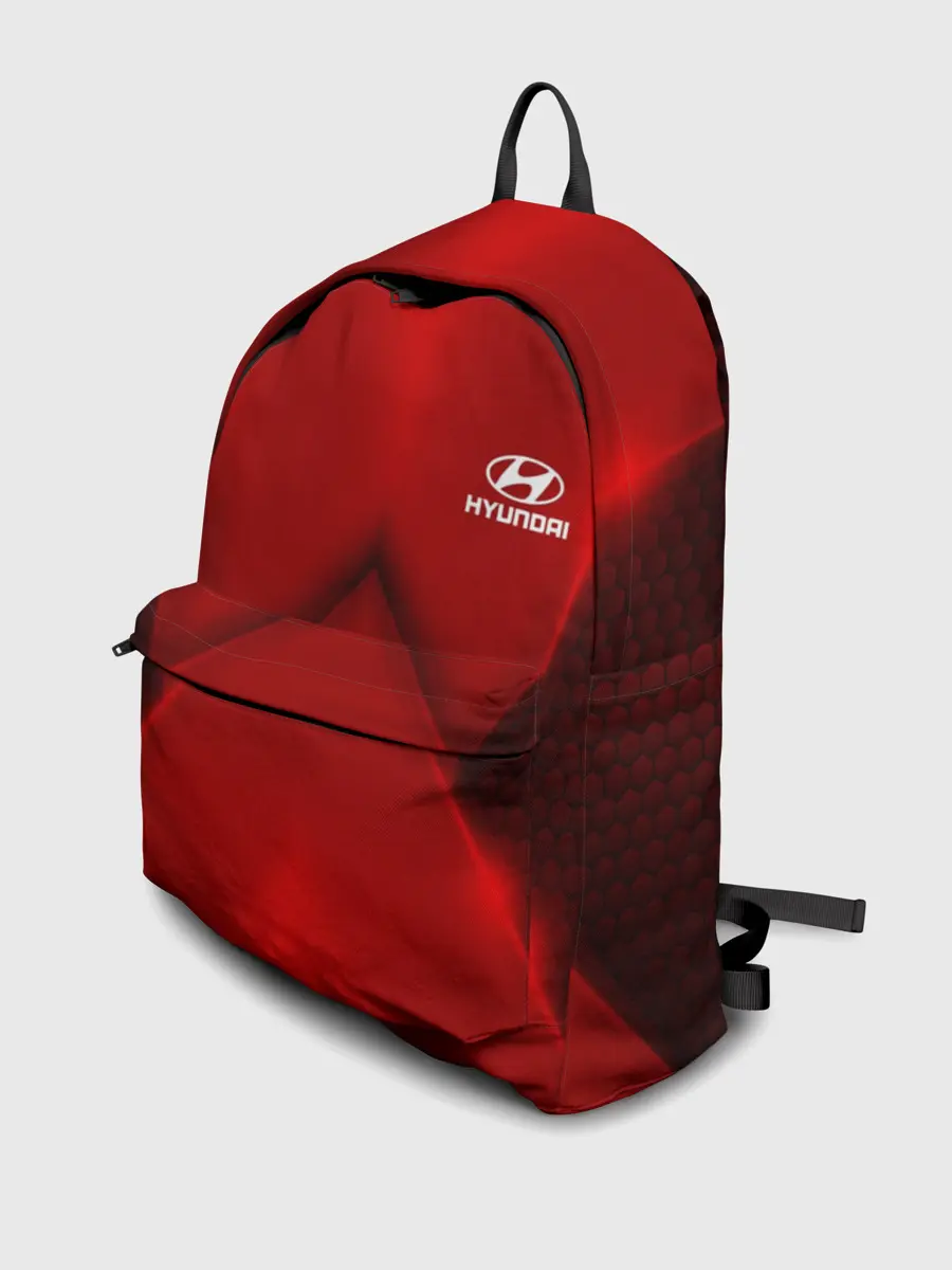 Рюкзак джинсовый / Hyundai car sport RED