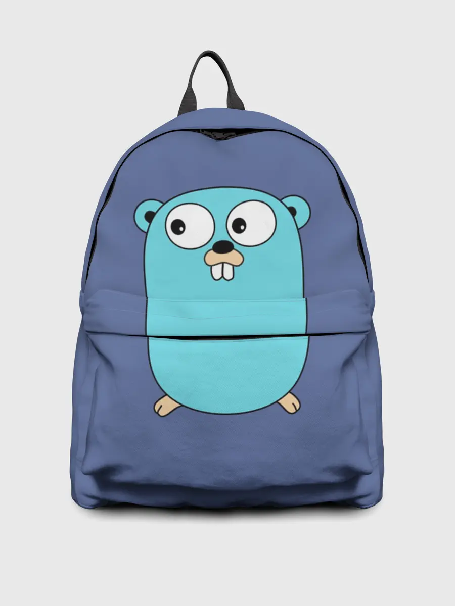 Рюкзак джинсовый / Golang