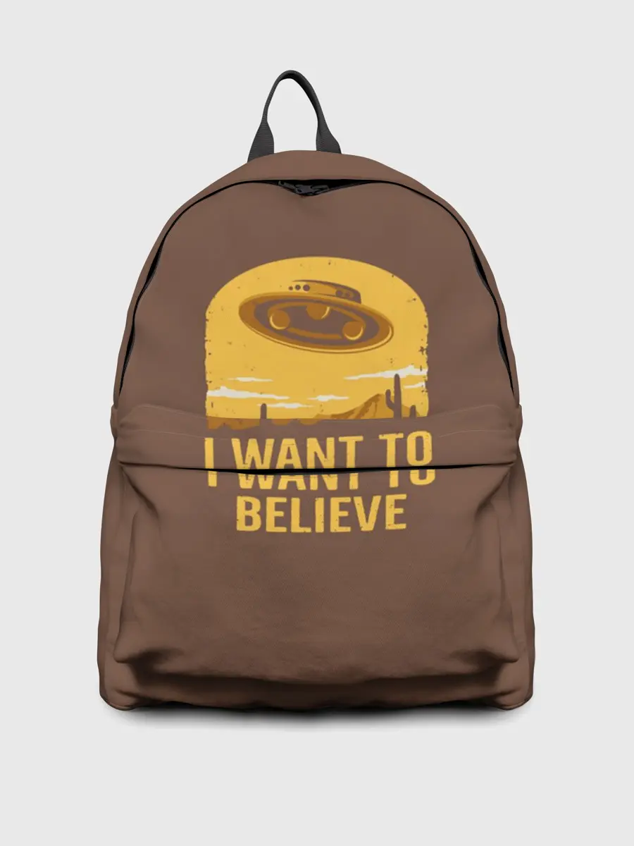Рюкзак джинсовый / I want to belive