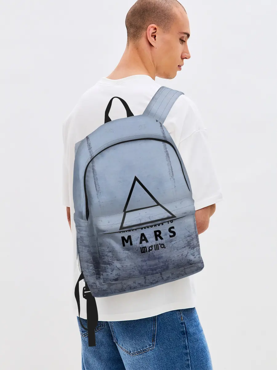 Рюкзак джинсовый / 30 Seconds to Mars