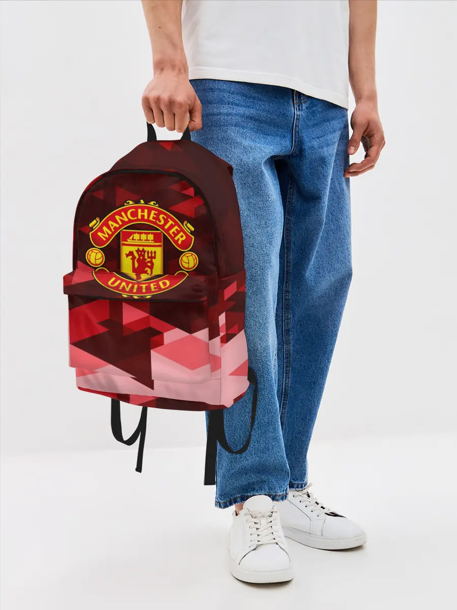 Рюкзак джинсовый / Manchester United Abstract
