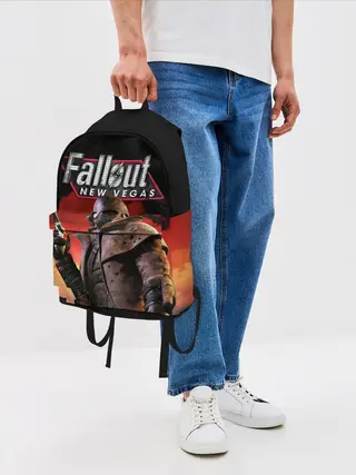 Рюкзак джинсовый / Fallout New Vegas