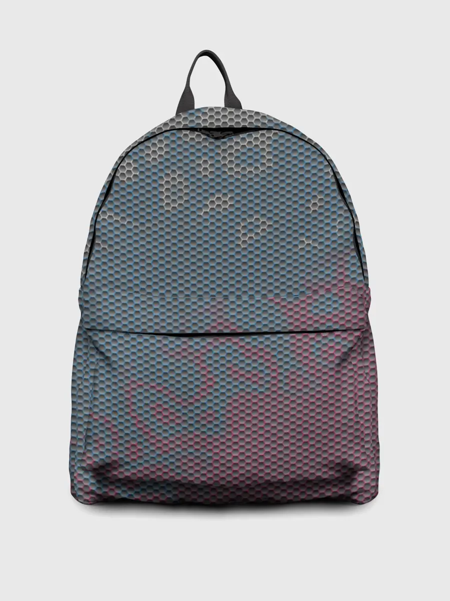 Рюкзак джинсовый / Hexagon Триколор