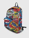 Рюкзак джинсовый / Pop art pattern