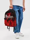 Рюкзак джинсовый / The Beatles